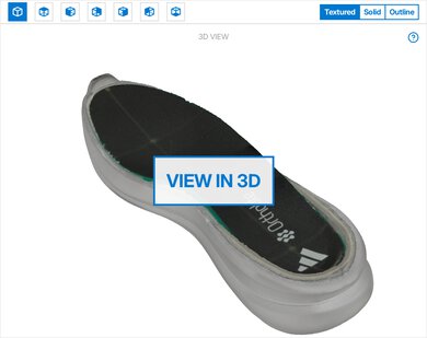 adidas Runfalcon 6 CLOUDFOAM 3D Model Internal