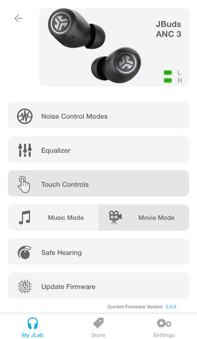 JLab Audio JBuds ANC 3 App Picture