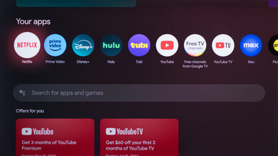 Hisense U6/U6N Apps Picture