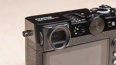 Fujifilm GFX100RF EVF Menu Picture