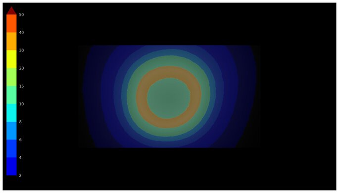 Samsung Odyssey G70D S32DG70 Total Reflection Ring Light Picture