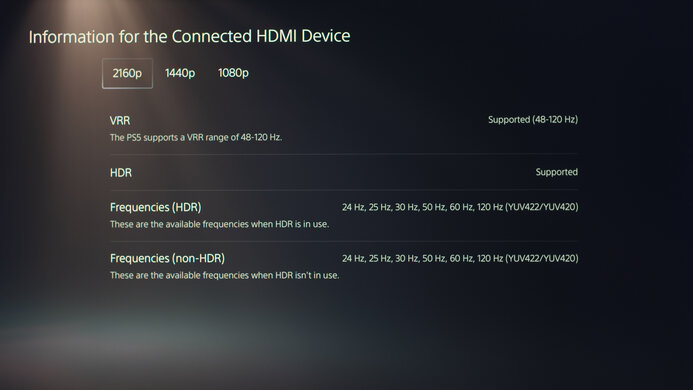 LG 27G850A-B PS5 Compatibility Photo