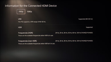 Sony BRAVIA 9 PS5 Screenshot
