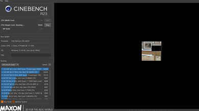 Microsoft Surface Go 2 (2020) Cinebench R23 Photo