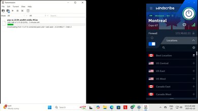 Windscribe Torrent Test Picture