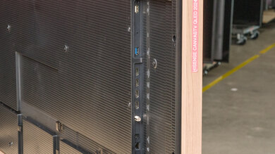 Hisense CanvasTV QLED 2024 Side Inputs Picture
