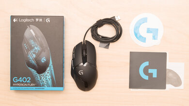 Logitech G402 Hyperion Fury In the box picture