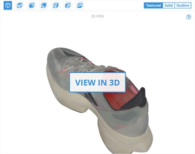 adidas Adizero Adios Pro 3 3D Model Full Shoe