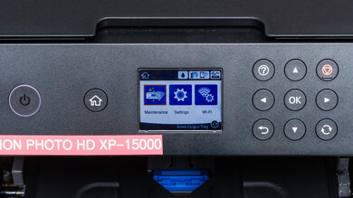 Epson Expression Photo HD XP-15000 Display Screen Picture