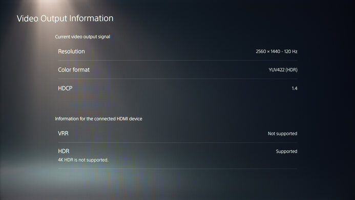 HP X27q PS5 Compatibility Photo