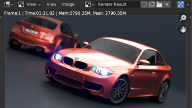 Apple MacBook Pro 14 (M2, 2023) Blender Image