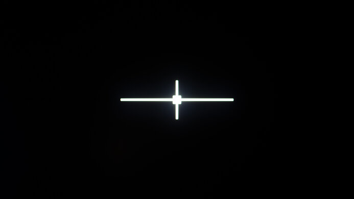 AOC Q27G40XMN Black Uniformity Picture With Local Dimming