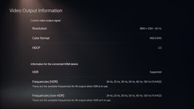 Samsung Q80/Q80A QLED PS5 Screenshot