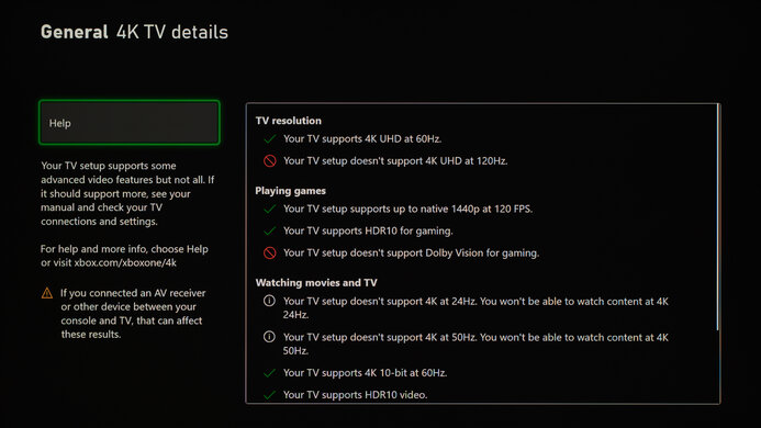 Gigabyte M27Q (rev. 1.0) XSX Compatibility Photo