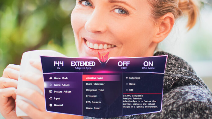 LG 32GR93U-B OSD Picture