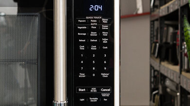 KitchenAid KMHS120ESS Control Panel Picture