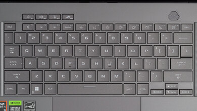 ASUS ROG Zephyrus G14 (2024) Keyboard Photo