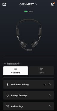 Shokz OpenMeet UC App Picture