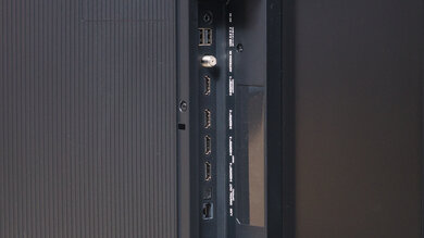 Philips 974 Series OLED Side Inputs Picture