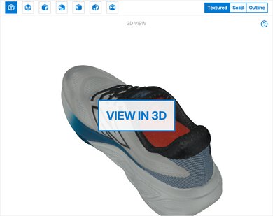 New Balance Fresh Foam X 880v15 3D Model Full Shoe