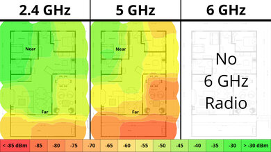 TP-Link Deco M4 Wi-Fi Coverage Map
