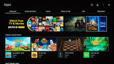 LG B3 OLED Apps Picture