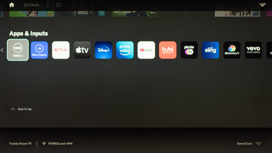 Vizio M Series Quantum X 2022 Apps Picture