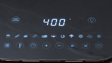 RICARDO Air Fryer Control Panel Photo
