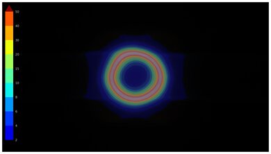 Hisense U65QF Ring Picture Total Reflection