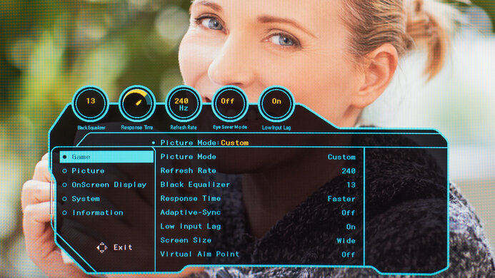 Samsung C27RG5 OSD Picture