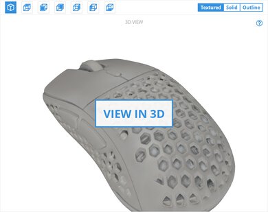 極美品　pwnage pw-ultra-custom-wireless Pwnage Ultra Custom Ergonomic Wireless Gaming Mouse, Ergo