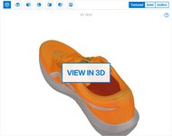ASICS HYPER SPEED 6 3D Model Full Shoe