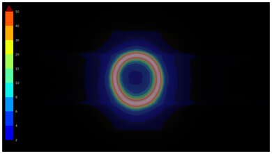 LG QNED92A Ring Picture Total Reflection