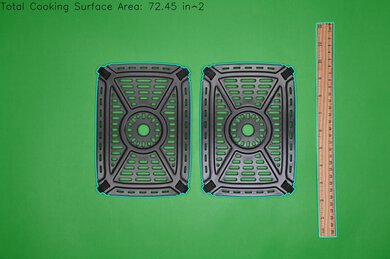 Ninja Crispi DualZone DD101 Surface Area Picture