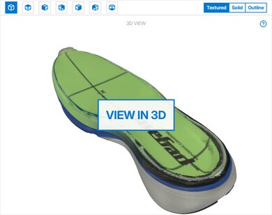 Nike Pegasus 42 3D Model Internal