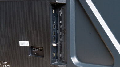 Hisense QD6QF Side Inputs Picture