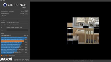 Lenovo Yoga 7i 14 (2021) Cinebench R23 Photo