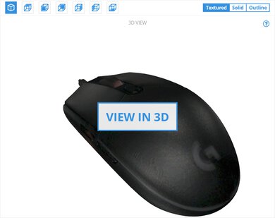Logitech G203 Prodigy 3D Model
