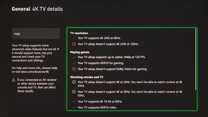 Gigabyte AORUS FI27Q-X XSX Compatibility Photo