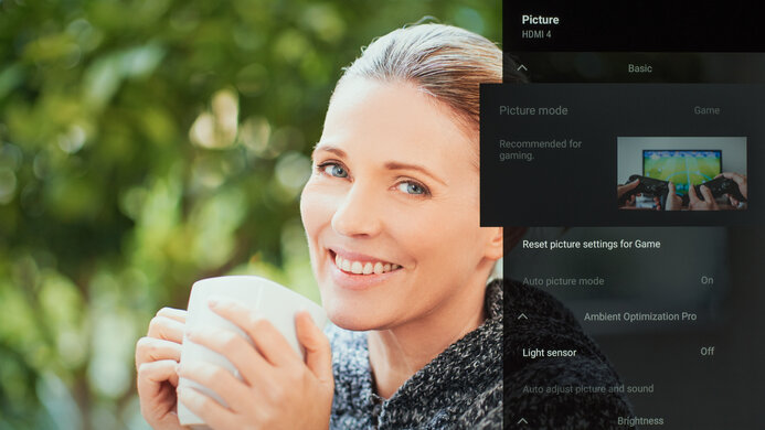 Sony 42 A90K OLED OSD Picture