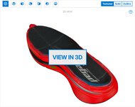 Nike Pegasus Plus 2 3D Model Internal
