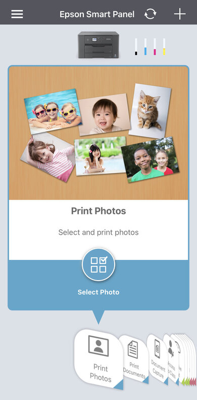 Epson WorkForce Pro WF-7310 App Printscreen