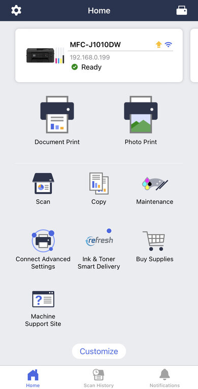 Does Brother MFC-J1010DW uses piezoelectric print head? : r/printers