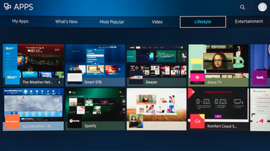 Samsung KU7500 Apps Picture