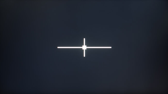 Samsung Odyssey G50D S27DG50 Black Uniformity Picture With Local Dimming