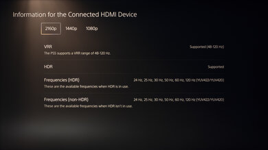 Hisense U8QG PS5 Screenshot