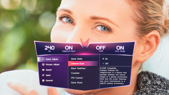 LG 34GS95QE-B OSD Picture