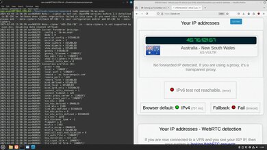 TunnelBear Headless OpenVPN Connection Screenshot