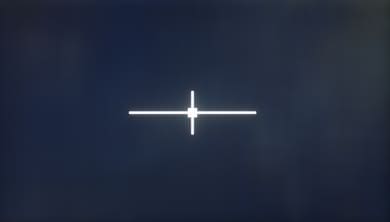 LG UK7700 Native Black Uniformity Picture