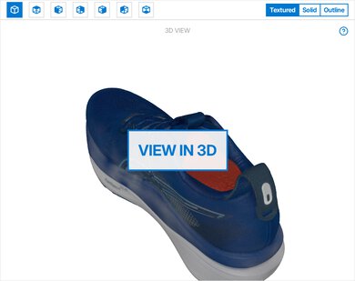 ASICS GEL-KAYANO 33 3D Model Full Shoe